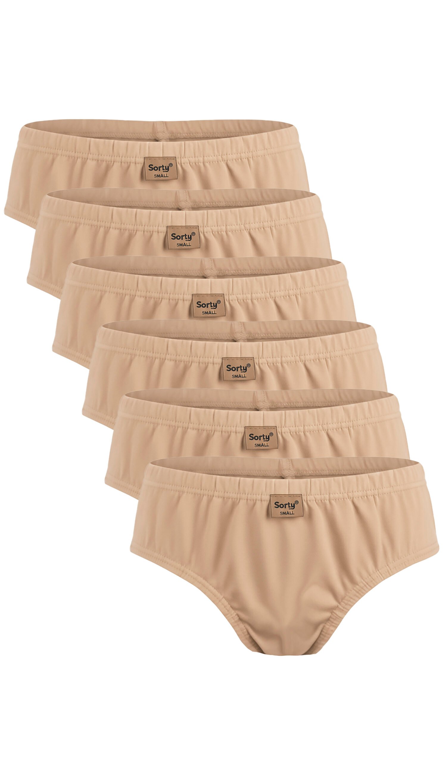 10 Softy Women Brief (Pack of 6)(Skin & Black) - Image 1