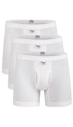 Men’s Rib-60 Boxer Shorts Multicolor Pack of 3 - Image 2
