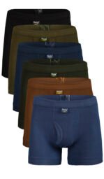 boxer shorts multicolor pack of 6