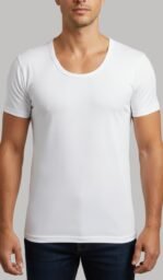 Men’s Winter Diamond Interlock Vest Half Sleeves - Image 2