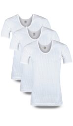 Men’s Summer IRISH Vest Half Sleeves (Checked Design) (Pack of 3)