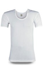 Men's Summer King Vest Half Sleeves (White)