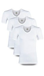 Men’s Summer MP-5 Half Sleeves(Strip Design) (Pack of 3)