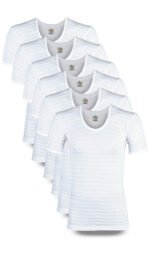 Men’s Summer MP-5 Half Sleeves(Strip Design) (Pack of 6)