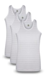 Men’s Summer MP-5 Vest Sleeveless(Strip Design) (Pack of 3)