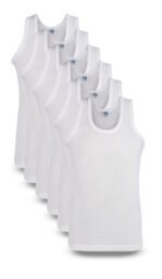 Men’s Summer Super-JAli Vest Sleeveless (Net Fabric) (Pack of 6)