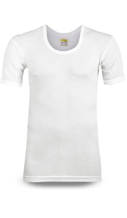 Men’s Rib (PV-90) Vest Half Sleeves
